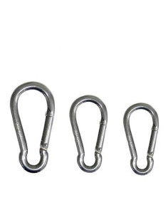 Kit De 3 X Mosquetão Inox