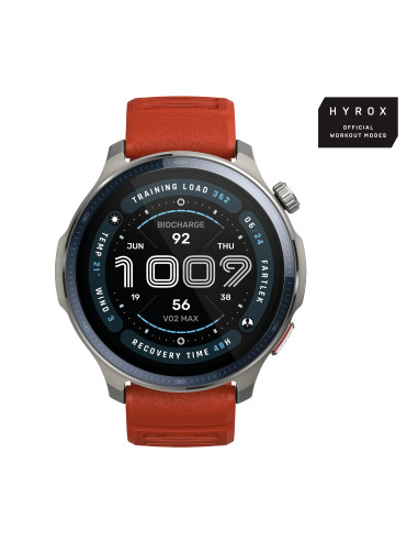 Amazfit Balance 2 3,81 cm (1.5") AMOLED Digital 480 x 480 pixels Ecrã táctil Cinzento Wi-Fi GPS