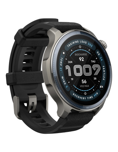 Amazfit Balance 2 3,81 cm (1.5") AMOLED Digital 480 x 480 pixels Ecrã táctil Cinzento Wi-Fi GPS