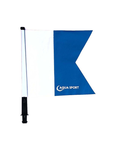 Bandeira Alfa De Encaixe Para Bóia