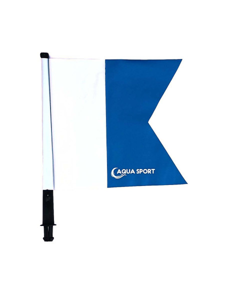 Bandeira Alfa De Encaixe Para Bóia