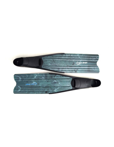 Barbatanas Free Dive Verde Camufladas